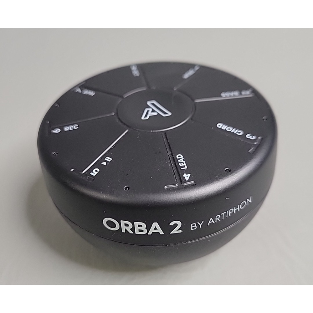 Artiphon Orba 2 Handheld Digital Synthesizer 8-Key MIDI Controller with Case - Picture 2 of 6
